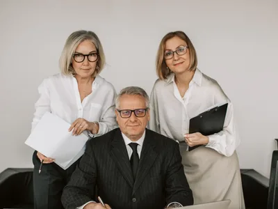Komandos fotografija įmonėje