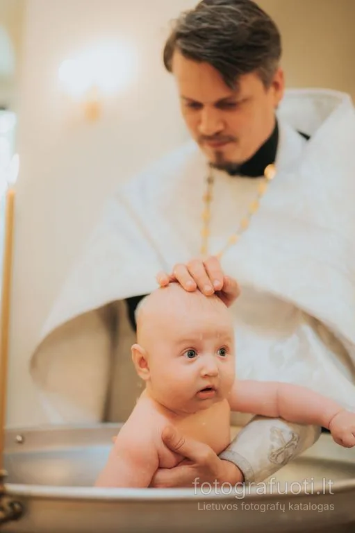 Krikštynų fotografija