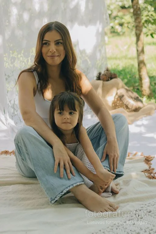 Mamos ir vaiko fotosesija